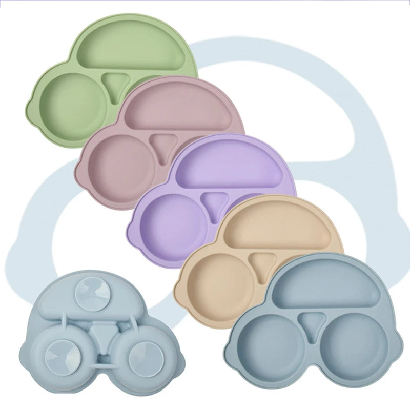 Baby Silicone Plate Set