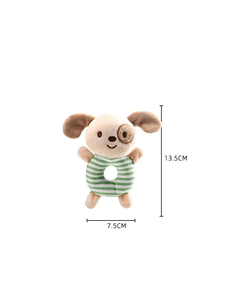 Cartoon Animal Infant Rattle Toy