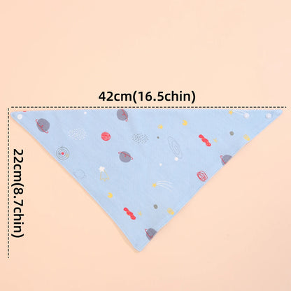 Baby Bandana Bibs, 5 Count