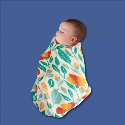 Elifant Bamboo Baby Swaddle Blanket, 120x110 cm