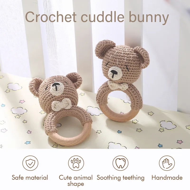 Crochet Animal Rattle