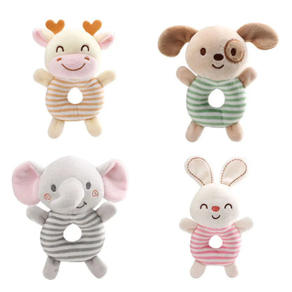 Cartoon Animal Infant Rattle Toy