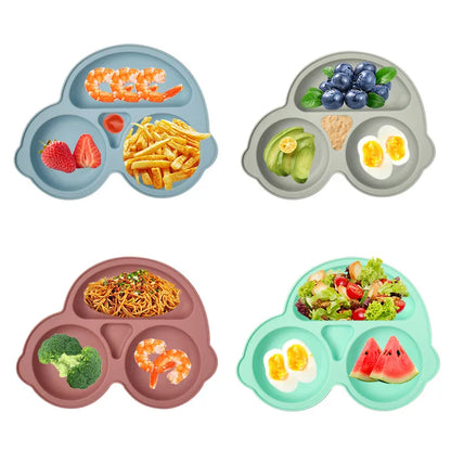 Baby Silicone Plate Set