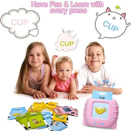 Electronic Audio Book with Flash Cards Toy, Early Childhood Education