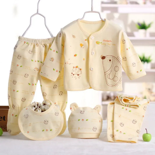 Cotton Cartoon Baby Clothing Set