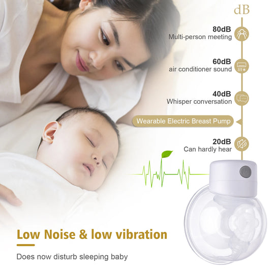 2pcs Hands Free, Wireless, Portable Electric Breast Pumps