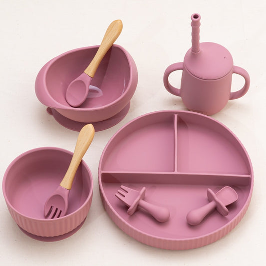 Baby Plate Set with Lids